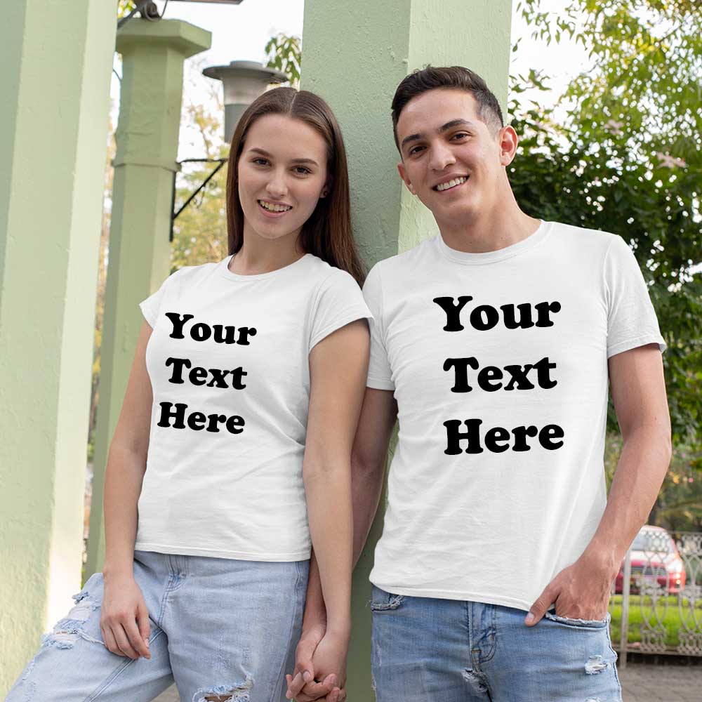 Custom Couple T Shirt