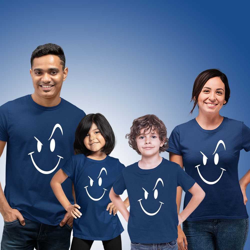 Family t shirts set of sale 3 online india