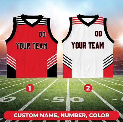 Customisable Kids Sports Jersey Vest