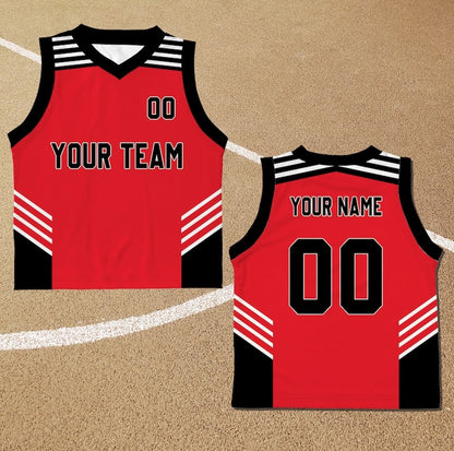 Customisable Kids Sports Jersey Vest