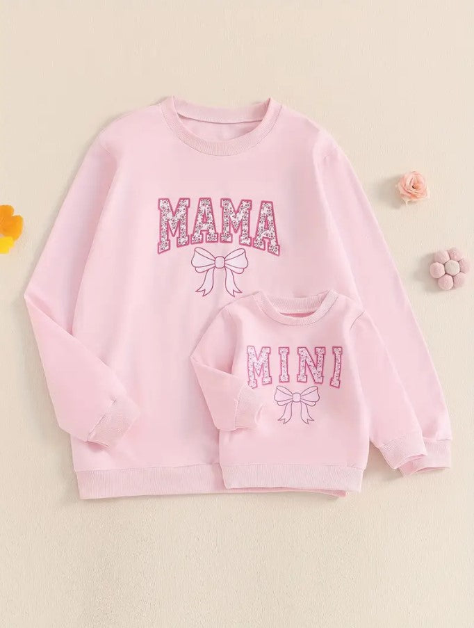 Mama Mini Matching Sweatshirt