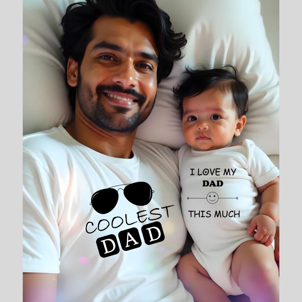 Coolest Dad - Love for Dad Twinning Combo