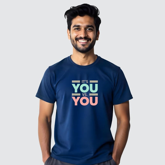 It's You vs You - Men's Casual Tees Customised