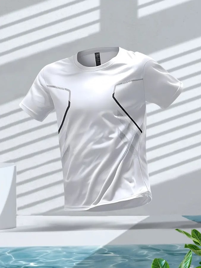 buy gym tshirt white