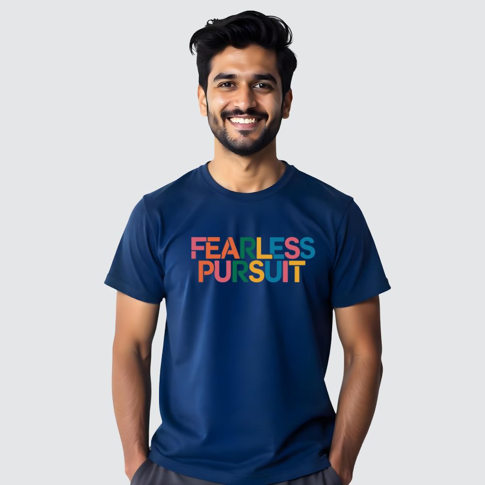 Fearless Pursuit - Bold Men's Casual Tees