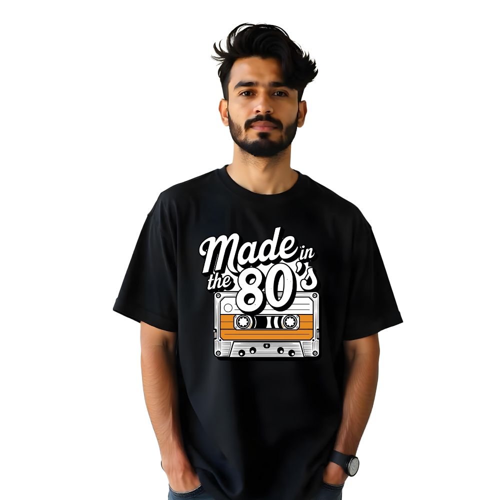 Made in the 80's Retro Vintage Classic -  Oversized Tshirt