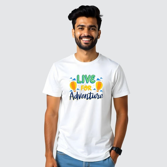 Live for Adventure -  Cool Men's Casual Tees