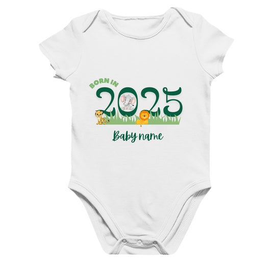 Customized New Year Themed Baby Rompers