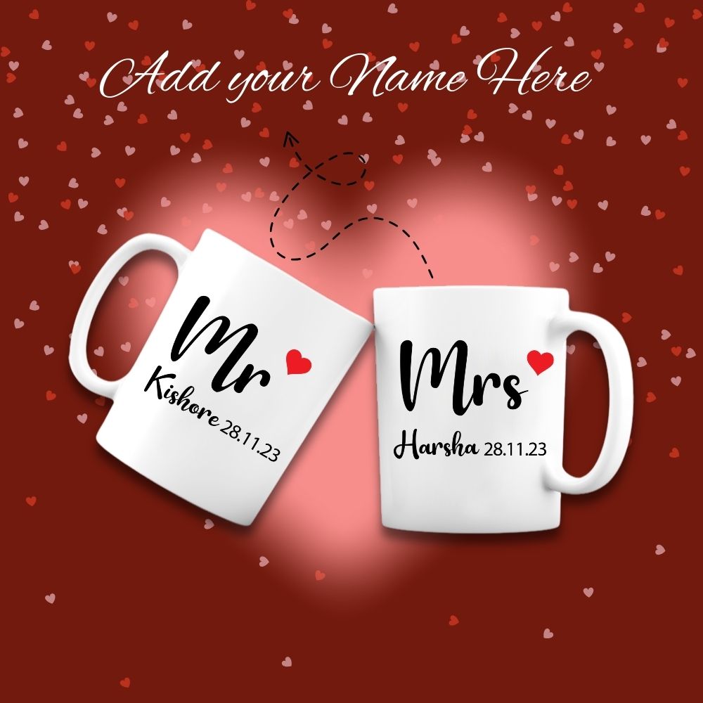 Custom Couple Coffee Mug