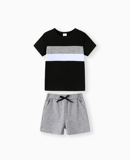 kids multicolour tshirt and shorts set online