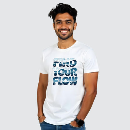 Find Your Flow -Men's Casual Tees