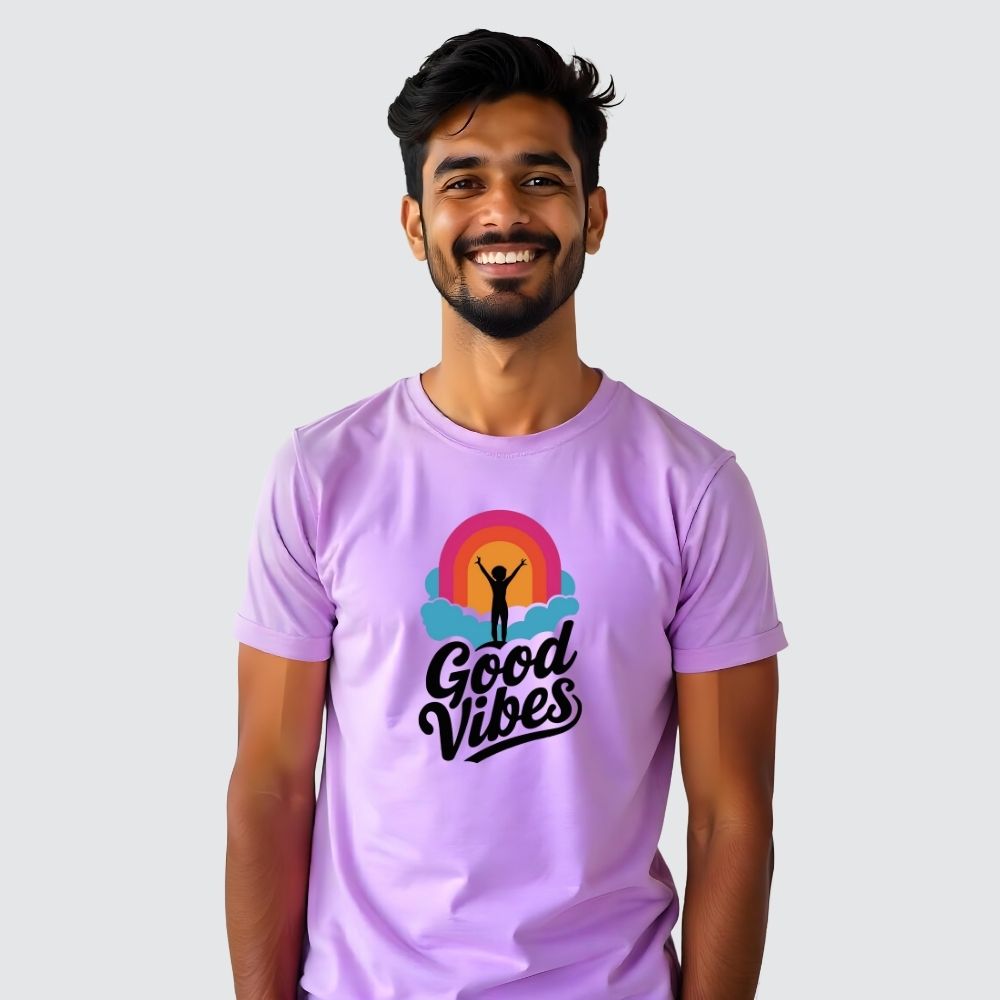 Good Vibes -  Cool Men's Casual Tees