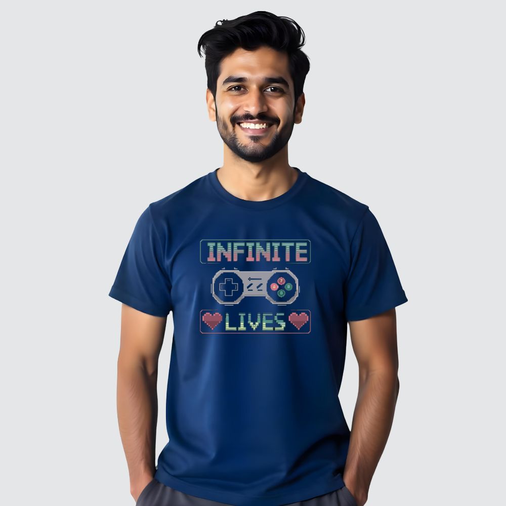 Infinite Lives - Ultimate Gaming Men's Casual Tees