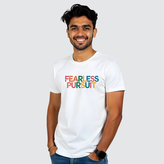 Fearless Pursuit - Bold Men's Casual Tees