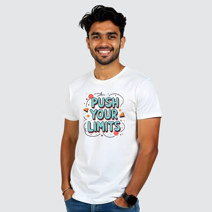 Push Your Limits - Men's Casual Tees Customised