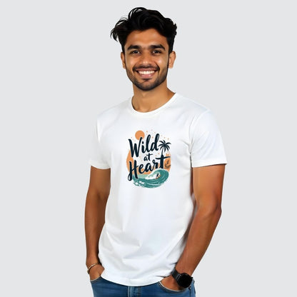 Wild At Life - Men's Casual Tees Customised