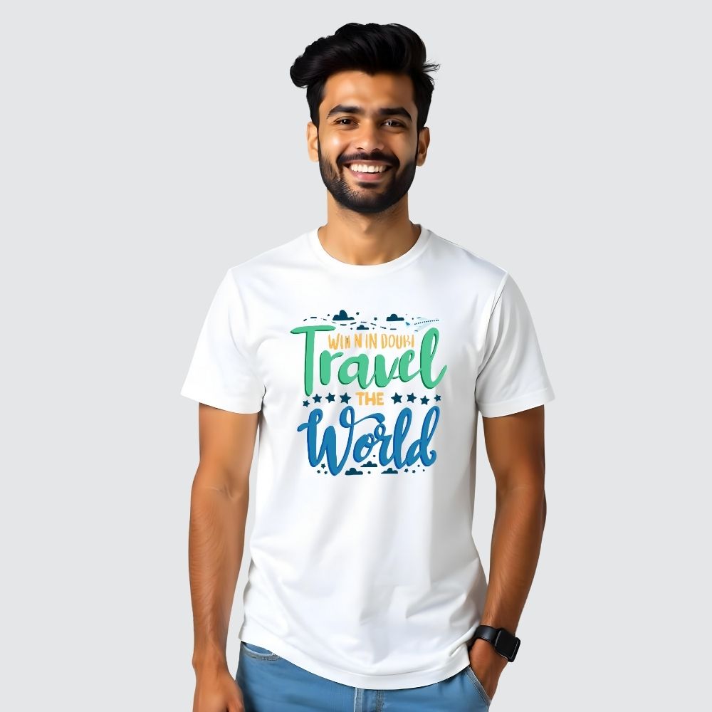 Travel the World -  Cool Men's Casual Tees