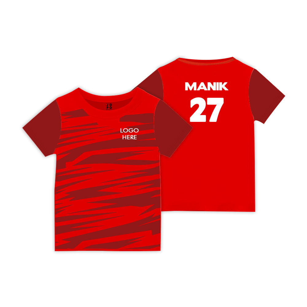 sports jersey kids t-shirt