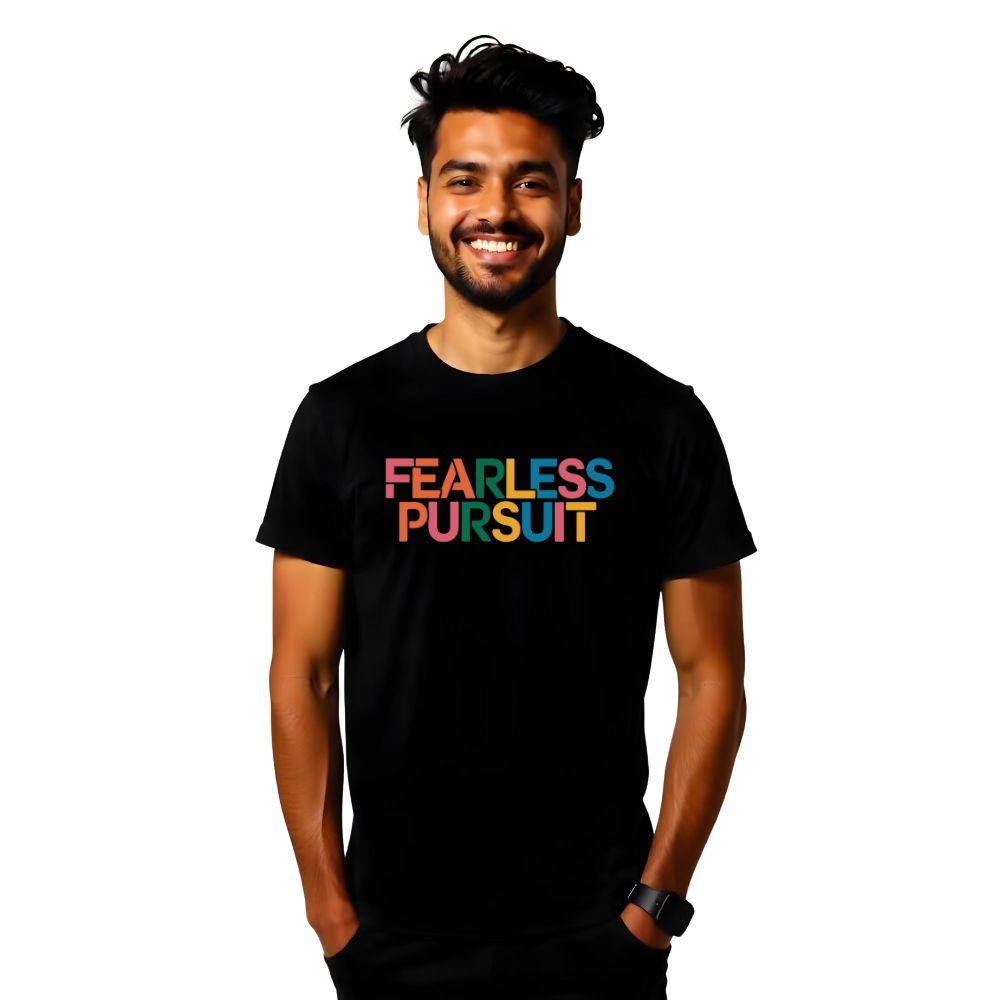 Fearless Pursuit - Bold Men's Casual Tees