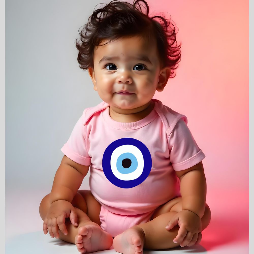 Little Protector - Evil Eye Charm Custom Rompers