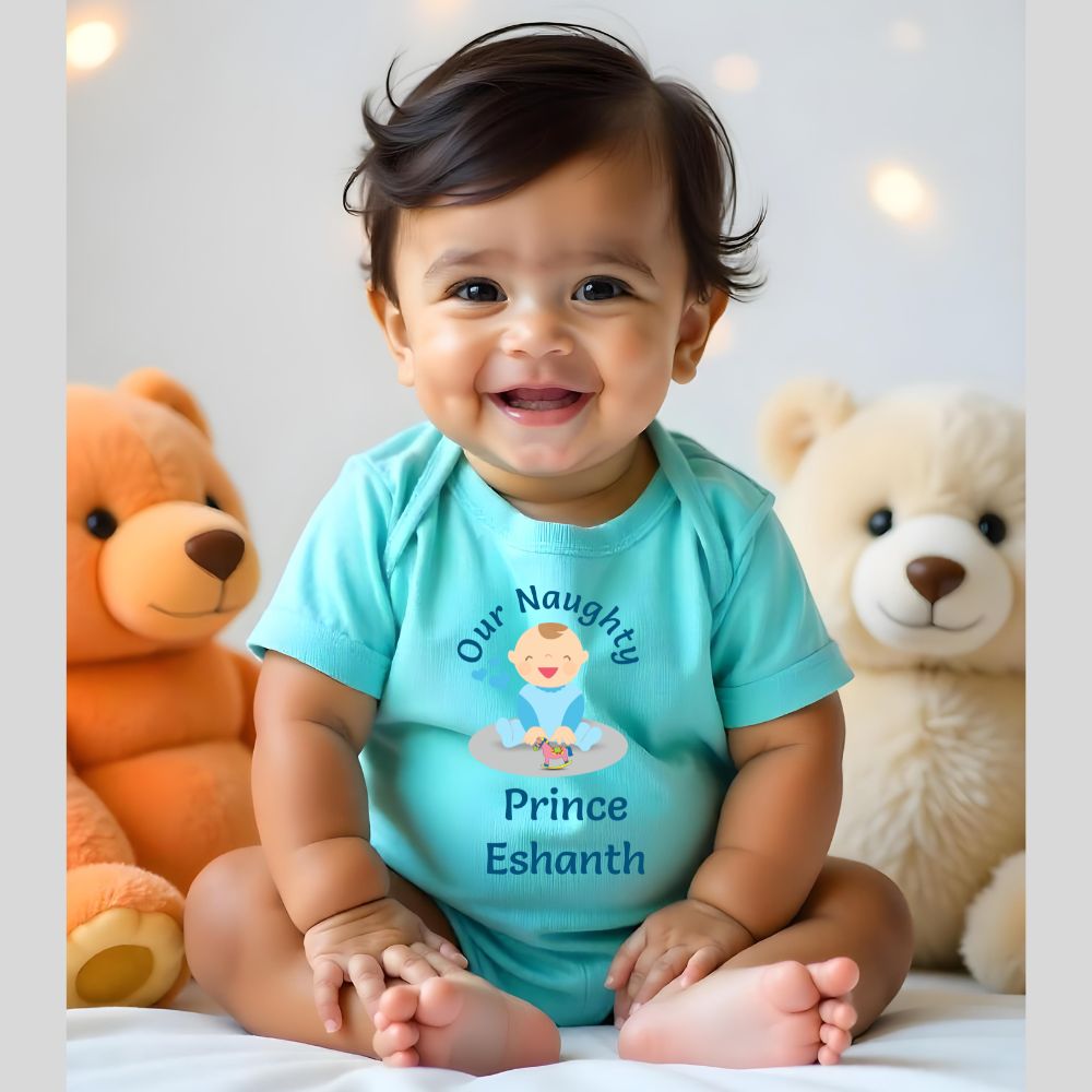 Prince Of Mischief - Our Naughty Prince Custom Rompers Edition