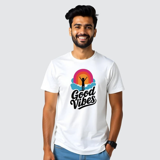 Good Vibes -  Cool Men's Casual Tees