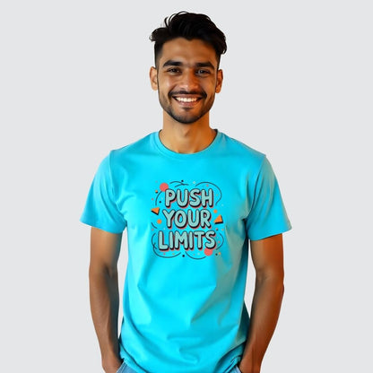 Push Your Limits - Men's Casual Tees Customised