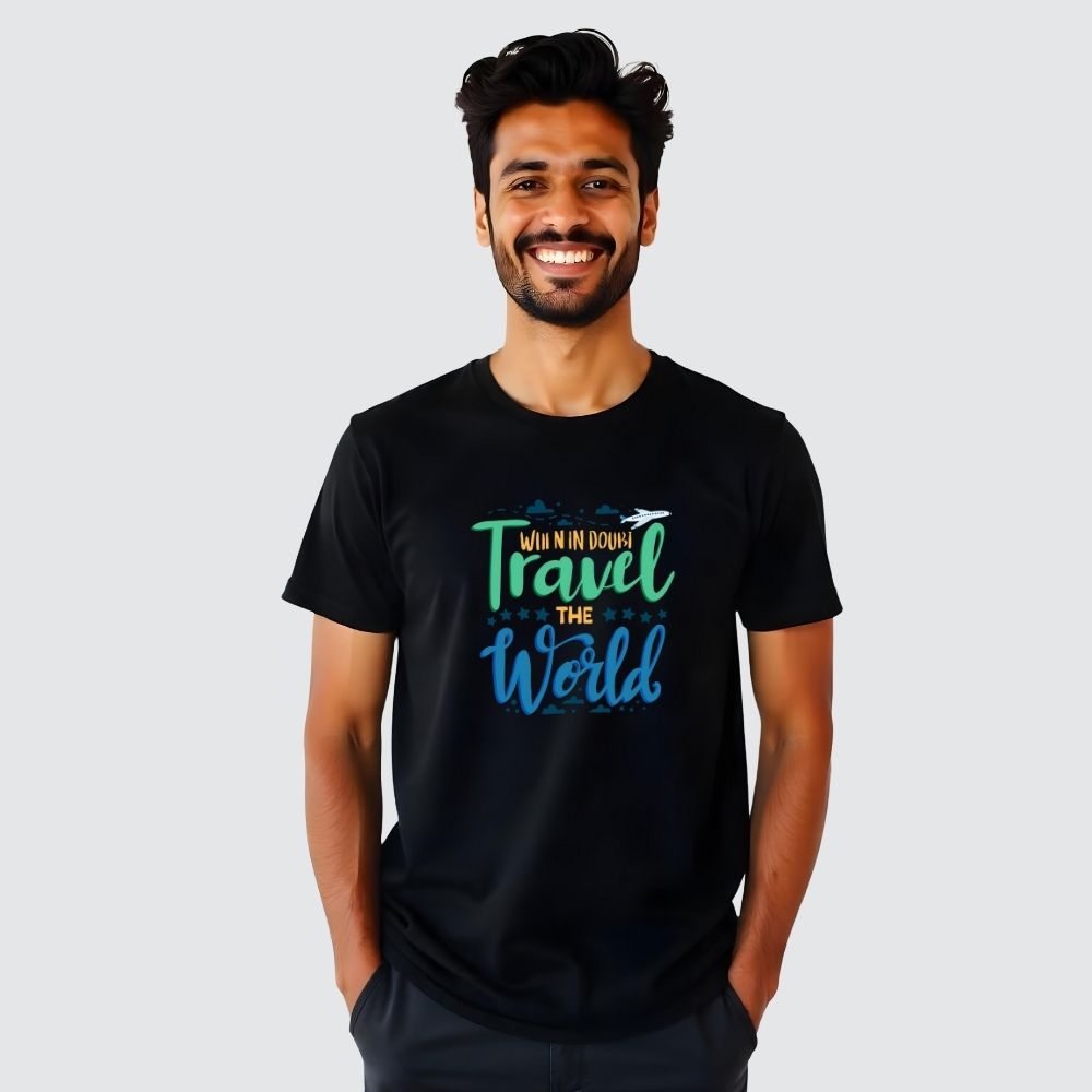 Travel the World -  Cool Men's Casual Tees