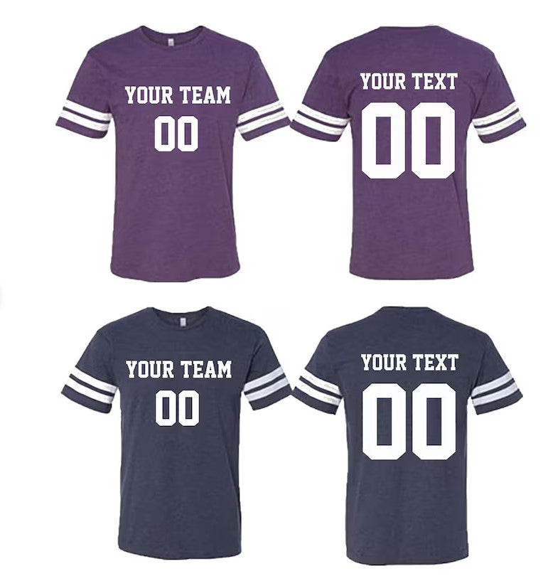 team name and number logo design