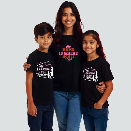 Home is where Mom is Mommy and Kids Twinning Tees