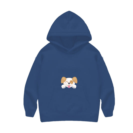 NavyBlue Pup Hoodie