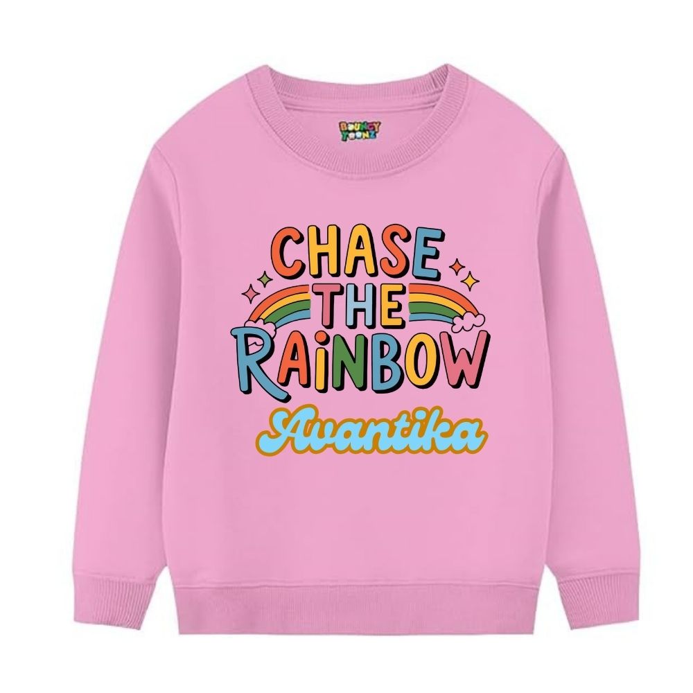 Chase the Rainbow Kids Sweatshirts