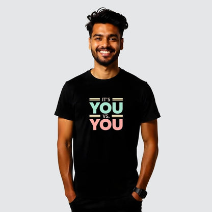 It's You vs You - Men's Casual Tees Customised