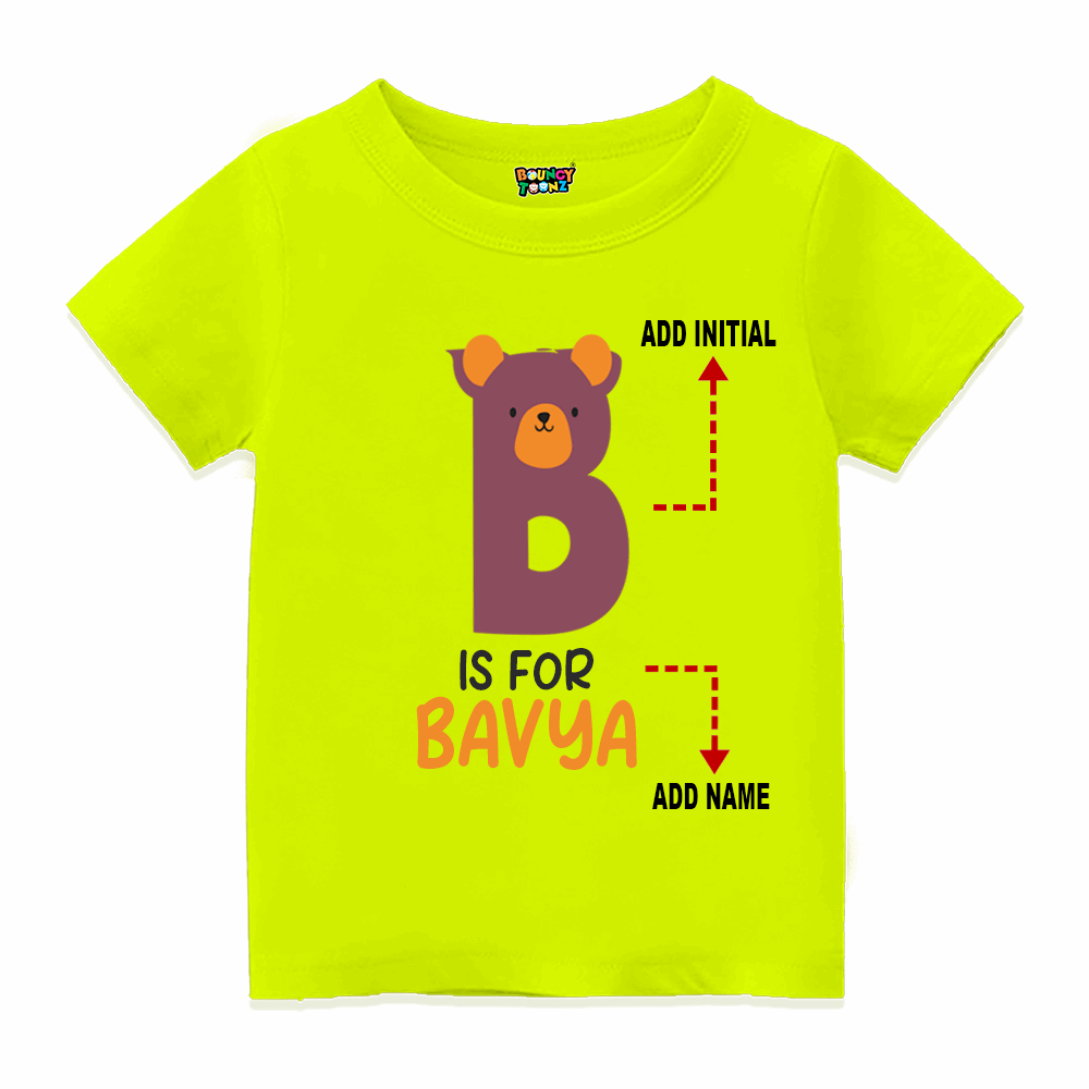 customised kids t shirt