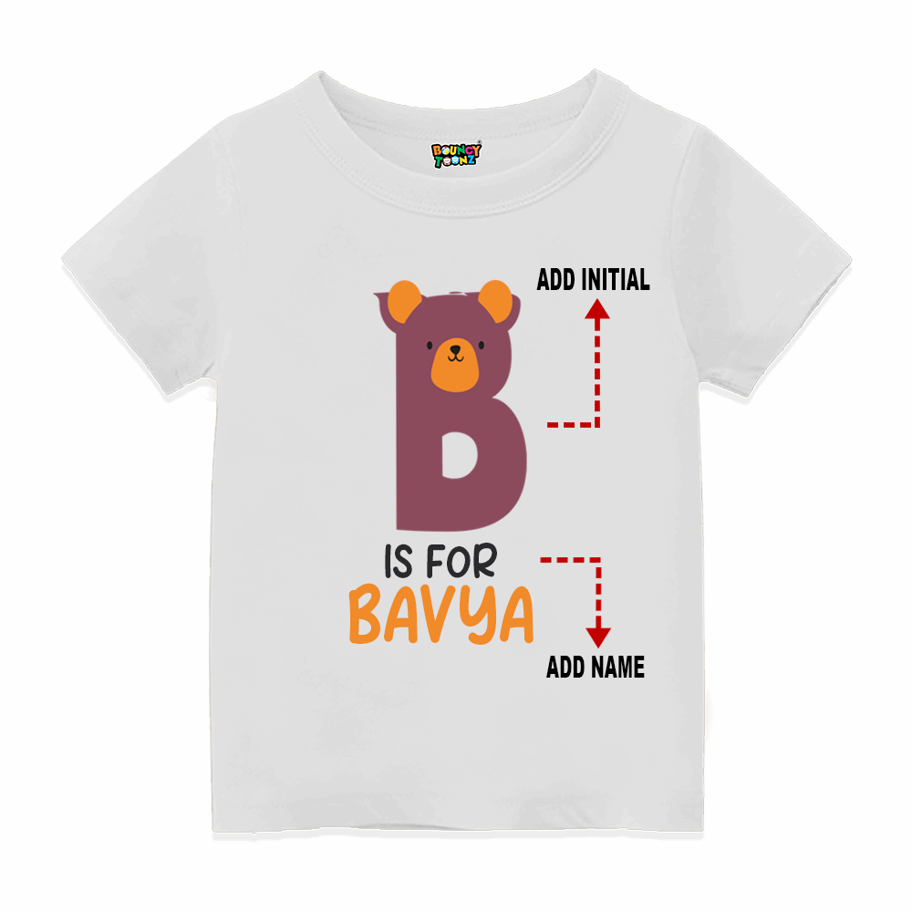 customised kids t shirt