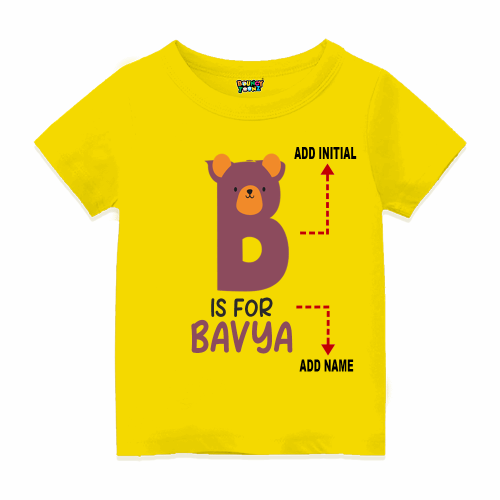 customised kids t shirt