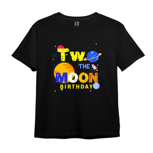 Space Theme Second Birthday Tshirt
