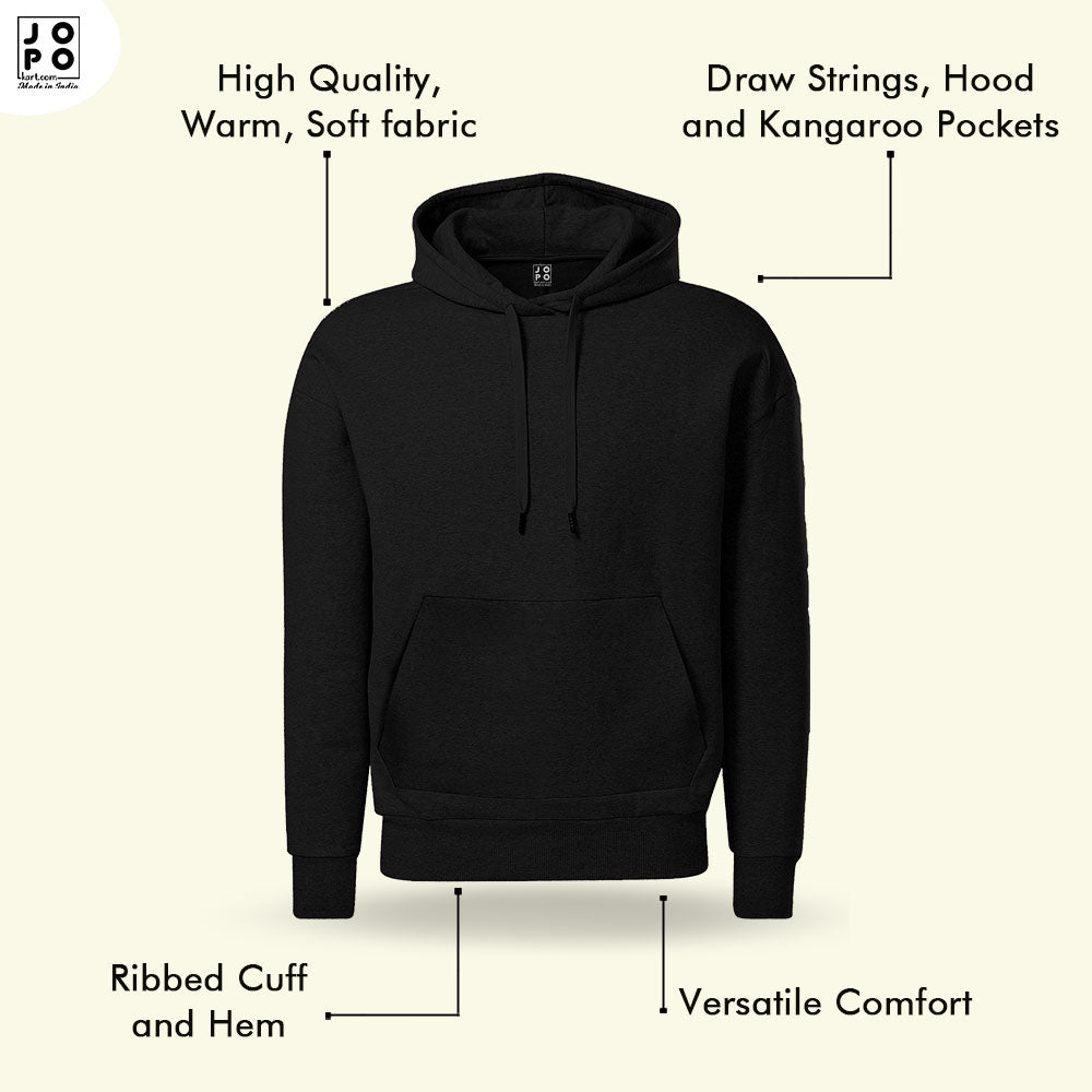   Black Hoodie for Women
