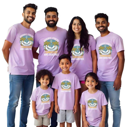 Goodbye Stress Family Friends Vacation Tshirts