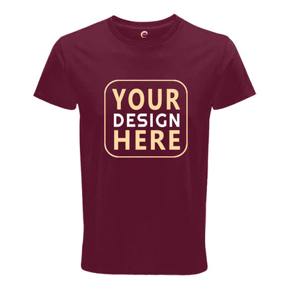 t shirt for female  best outfit for outdoor photoshoot Custom image maroon