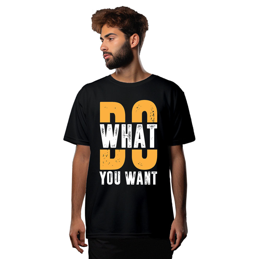 Do What You Want Oversized Men Tshirt