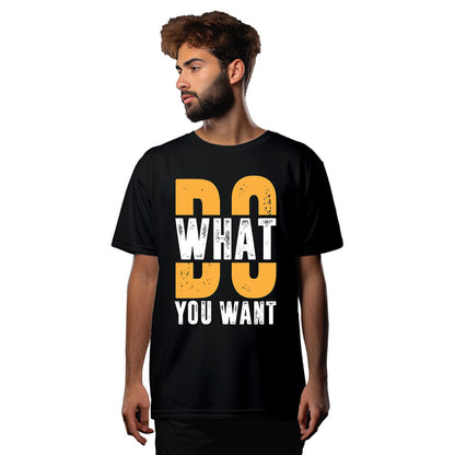 Do What You Want Oversized Men Tshirt