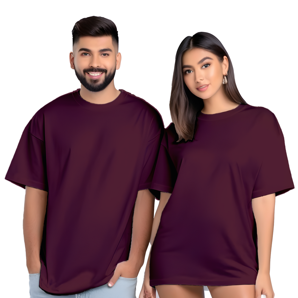 oversized couple t shirt