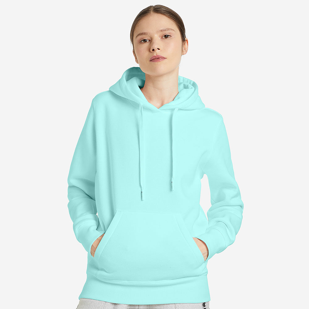   Teal Blue Hoodie for Women
