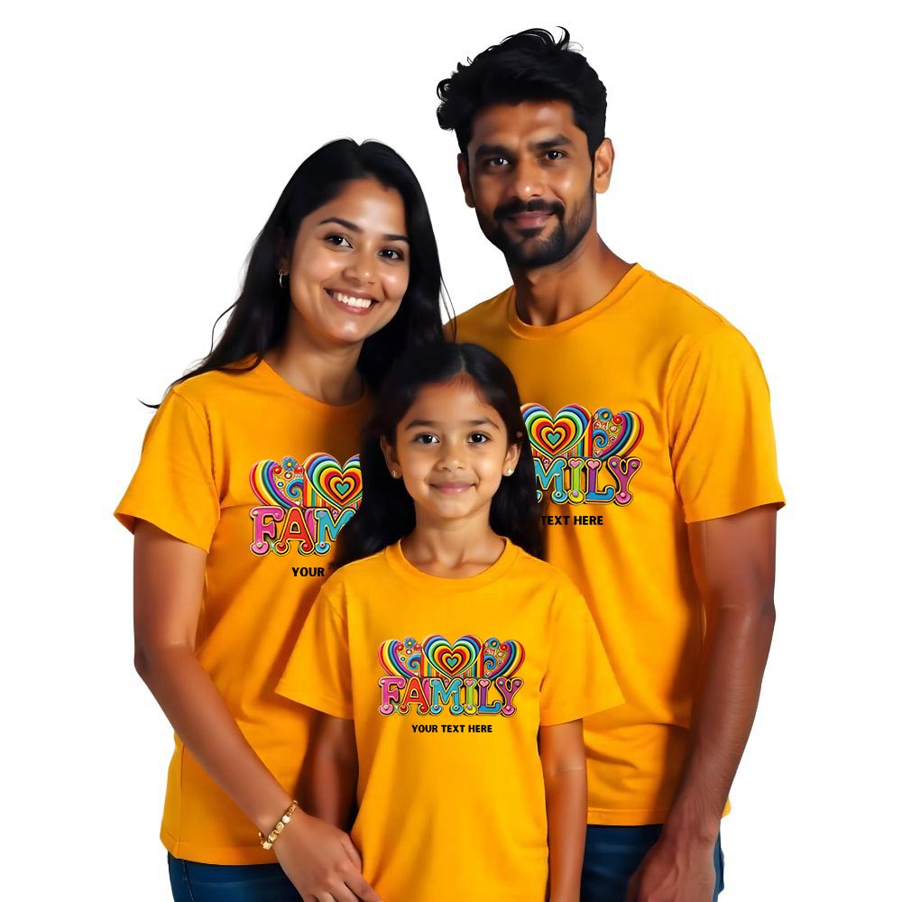 Family Matching Tshirts Set