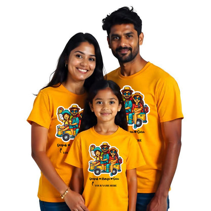 Customised Animated Family Tshirts