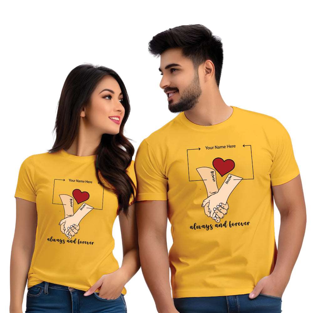 couple t shirt for anniversary