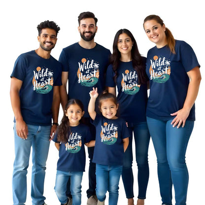 Wild at Heart Family Matching Tshirts