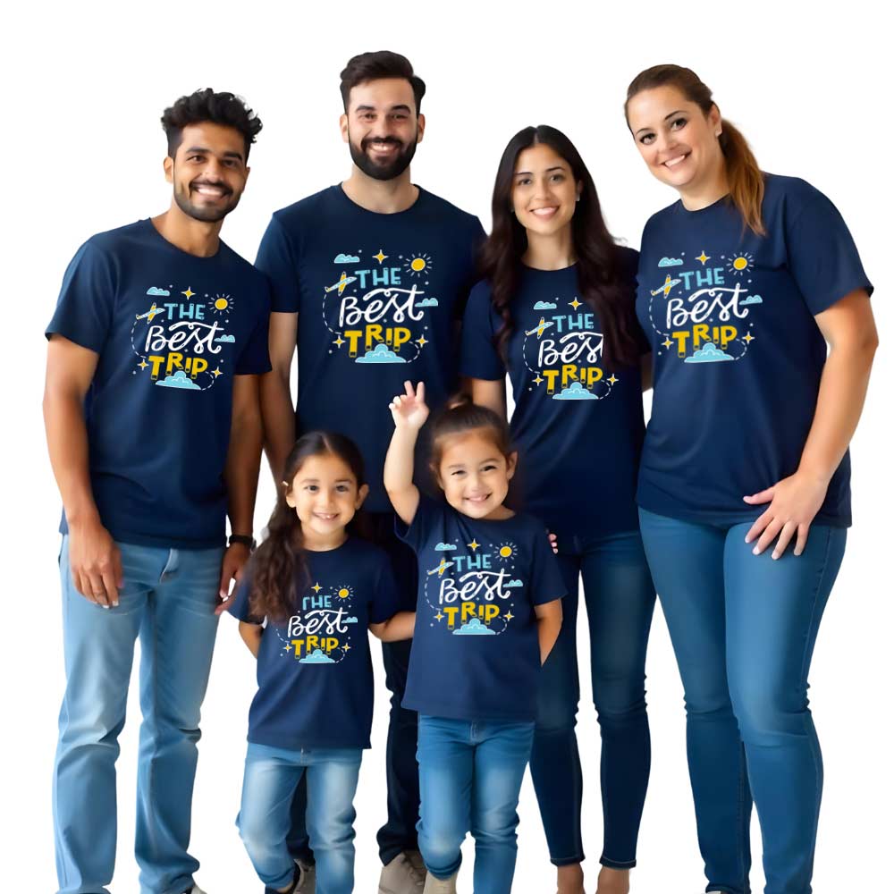 The Best Trip Family Friends Vacation Tshirts