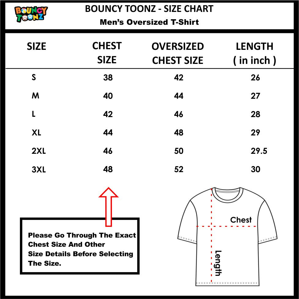 men size chart